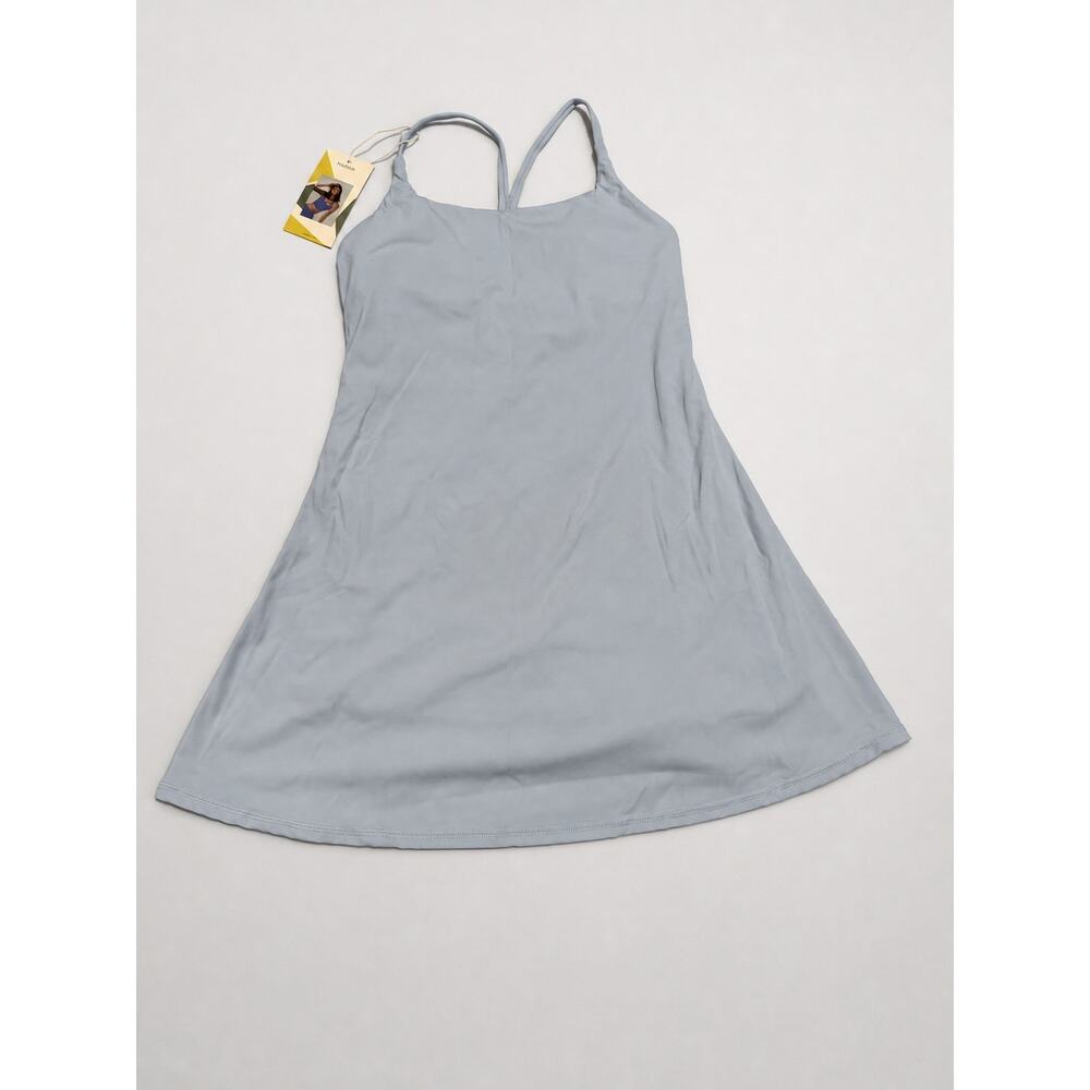 NWT Halara Girls Sky Blue Active Dress Built-In Shorts & Bra Youth XL 13–14